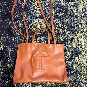 Telfar Medium Shopping Bag (tan)